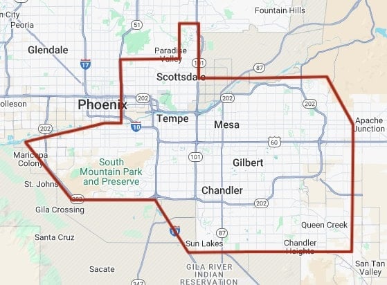 Phoenix Home Remodeling Service Areas Phoenix Home Remodeling Service Areas